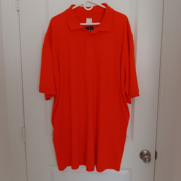3XTG bright orange polo NWT - Picture 2 of 8
